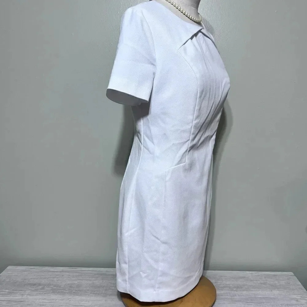 Banana Republic White Dress Size 6 - Picture 6 of 12